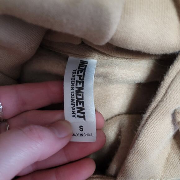 Jonas brothers the remember this tour hoodie pullover sweatshirt tan - Picture 4 of 6